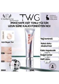Resim Twg Uzun Ömürlü Kalıcı Fondöten- Naturel Beyaz 30ml 0 