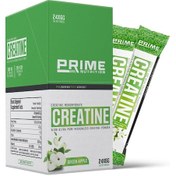 Resim Prime Nutrition Creatine 24 Saşe X 6 Gram Yeşil Elma - Kreatin Monohidrat %100 Mikronize Tek Kullanımlık Paket 