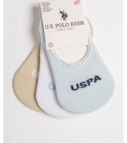 Resim U.s. Polo Assn Bebek Us Polo Erkek Bebek Babet Çorap Mavibejbeyaz Usb2601-c-v2 Mavi/bej/beyaz 