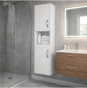 Resim Dekorister 2 Kapaklı Asma Banyo Dolap 