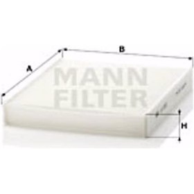 Resim Bmw 5 535 I 2009-2016 Mann Polen Filtresi 