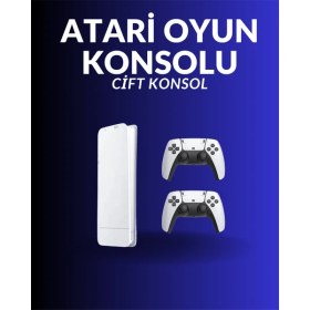 Resim HDMI Çıkışlı Çift Kablosuz Kollu Retro Game Stick – M15 