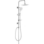 Resim Oliva Nero Banyo Rain Quadro White Beyaz Tepe Duş Takımı Seti 