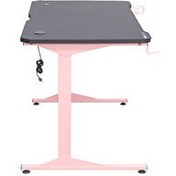 Resim Adore Mobilya Advent-X Oyuncu ve Bilgisayar Masası Siyah - Pembe 140x76x70 CM 