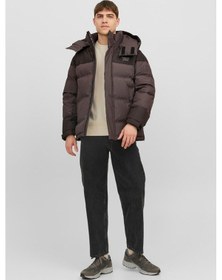 Resim Jack&Jones Jortwıce Techıncal Puffer Kahve 001 