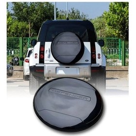 Resim Land Rover Defender 90 - 110 Stepne Kapağı Siyah 2020-2023 