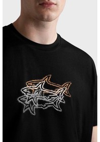 Resim Paul & Shark Erkek T Shirt 24411041 011 Siyah SIYAH Siyah 