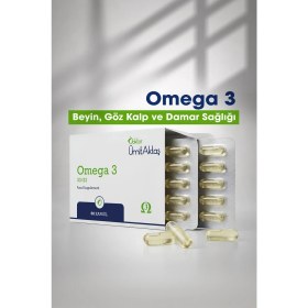 Resim Dr. Ümit Aktaş Omega 3 - Balık Yağı - Okside Olmayan 60 Kapsül 