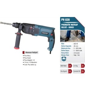 Resim Proter Ph 830 Pnömatik Kırıcı / Delici Matkap 
