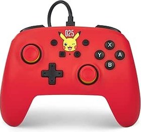 Resim PowerA Nintendo Switch için Kablolu Kumanda - Gülen Pikachu 