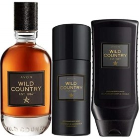 Resim Avon Wild Country EDT Parfüm Seti Meyveli Koku 100 ml Erkekler İçin Özel 