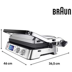 Resim Braun Multigrill 9 Pro CG9043 2000 W Izgara ve Tost Makinesi 