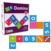 Resim Nessiworld EDU-3012 Ahşap Sayılar Domino -Chiva 