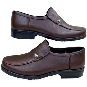 Resim Sula İçi Deri Astar Erkek Deri Kışlık Rok Ayakkabı Kahverengi 