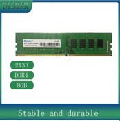 Resim Xuweiwei 1pc Dismar 8gb Ddr4 Ram 2133mhz Udımm Masaüstü Bellek Modülü 17000 Iops 1.5v Yeşil 