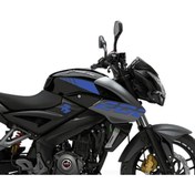 Resim Redline Grafik Bajaj Pulsar Ns 200 Depo Etiketleri Mavi 