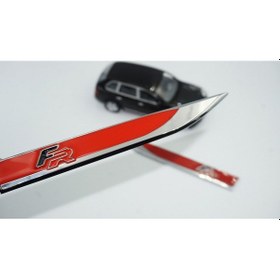 Resim Seat Fr Logo Çamurluk Yanı Krom Metal Bıçak Logo (547330697) 