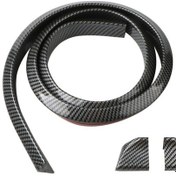 Resim Sones Araba Evrensel Kuyruk Macunu Üst Kanat, Özellikler: 3,5 Cm Karbon Fiber Siyah 