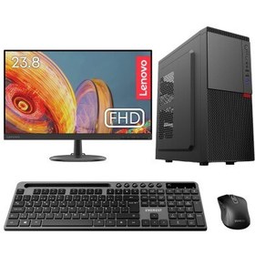 Resim TURBOX Tx5240 i5 11400 16GB DDR4 256GB SSD 23.8 inç FHD Lenovo Kurumsal Ofis Bilgisayarı 