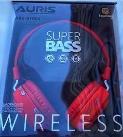 Resim Auris ARS-BT004 Super Bass Bluetooth Kulak Üstü Kulaklık 