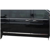 Resim Vw Caravelle T6 Yan Kapı Çıtası 7 Prç Krom u.ş 2015 ve Sonrası 