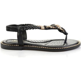 Resim Siyah Kadın Sandalet K05823120609 Siyah 