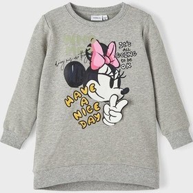 Resim Name It Disney Gri-melanj Kız Çocuk Sweatshirt 13221139 001 
