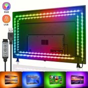 Resim NONZHU 1-30m 5050 RGB LED Şerit Işıklar, 3’ü-1 Arada Uzaktan Kumanda, Akıllı İletkenli App// Kontrollü Çok Renk Değiştiren TV Arkası Aydınlatma Parti Noel Ev Dekoru - Akıllı Cihazlarla Uyumlu Tak ve Kullan, 18 Led/Metre Enerji Verimli Şık Büyük Alanlar için 
