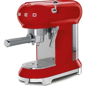 Resim smeg ECF01RDEU Kırmızı Espresso Kahve Makinesi 