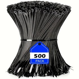Resim 500 adet Ağır Hizmet Tipi Naylon Kablo Bağları, Yüksek Güçlü Kendinden Kilitli Naylon Paketleme Kayışları, Düğümleri Düzenlemek İçin Siyah Bağlama Bağları, Ofis Kablo Paketleme Bağları, Ev Yenileme Paketleme Bağları, Fabrika Kablo Hattı Paketleme Bağları, Kablo Depolama Bağları, Bahçe ve Bahçe Bakımı Paketleme Araçları, Açık Kamp Bağları, Yüksek Güçlü Aşınmaya Dayanıklı Dayanıklı Paketleme Bağları, Kendinden Kilitli Bağlama Paketleme Bağları. 