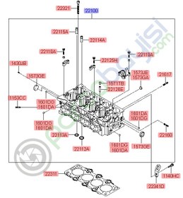 Resim Silindir Kapağı Kia Ceed Orjinal | 221002A300 