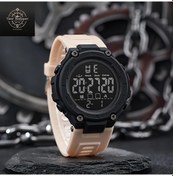 Resim Cloud011 Gençler İçin Kayısı Renk Led Ekranlı Dijital Spor Kronometreli Alarmlı Elektronik Kol Saati Diğer 