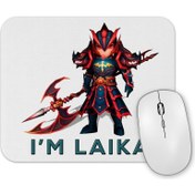 Resim Baskı Dükkanı Laika Fire Dragon Knight Summoners Mouse Pad 