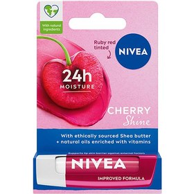 Resim Nivea Cherry Shine Dudak Bakım Kremi 