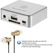 Resim Ezcap Ses Yakalama Kaydedici Müzik Dijitalleştirici 3.5mm & Rca Giriş Portları İle Sd Kart Usb Disk'e Mp3 Dosyası Olarak Kaydedin Uzaktan Kumanda İle Ab Prizi 