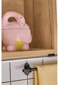 Resim Karaca Dino Kapaklı Saklama Kabı Pembe Pembe 