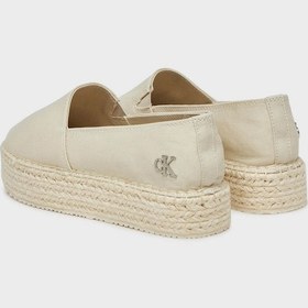 Resim Calvin Klein Bayan Espadril Yw0yw01737 Aeo Bej Bej 