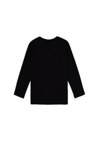 Resim U.S. Polo Assn. Kız Çocuk Siyah Bisiklet Yaka Basic Sweatshirt 50317915-VR046 