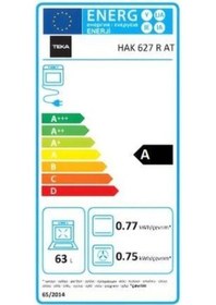 Resim Teka HAK 627 R AT 65 LT Ankastre Fırın Antrasit 