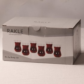 Resim Avantgarde Gold 6'lı Çay Bardağı Seti 170 cc - Altın Yaldız 