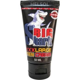 Resim Big Shark Xxl Ekstra Etkili Erkek Bakım Masaj Krem 50 ml x 1 Adet 