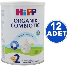 Resim Hipp Organik 2 Devam Sütü 350 G 12 Adet 