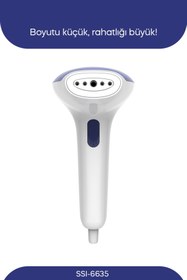Resim Sinbo Portatif Buharlı Kırışık Giderici Dikey Ütü SSI-6635 