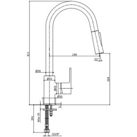 Resim Eca Nita Spiralli Mutfak Eviye Bataryası Düz El Duşu 102118129 20 