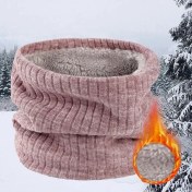 Resim Chaoduo Shop 02 Pembe Tarzı Kış Eşarp Erkek Boyun Isıtıcı Eşarp Erkekler Için Polar Yüzük Bandana Örme Sıcak Katı Eşarp Kadınlar Kalın Kaşmir Maske Mendil (Yurt Dışından) 
