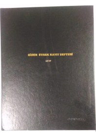 Resim Giden Evrak Kayıt Defteri 136 Yaprak 