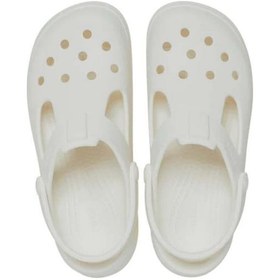 Resim Crocs Classic Mary Jane Clog K Çocuk Terlik 210615-8547 Chalk 