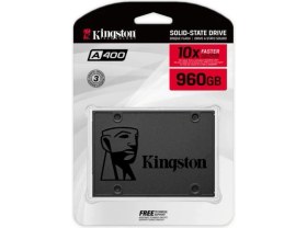 Resim Kingston 960 GB Kıngston A400 Sata3 2.5 500/450MBS SA400S37/960G 