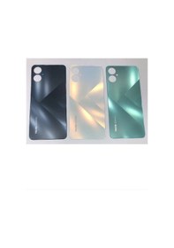 Resim Tecno Camon 19 Pro Cı8n Arka Kapak Pil Kapağı Siyah Siyah 
