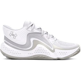 Resim Spawn 6 Mid Erkek Beyaz Basketbol Ayakkabısı 3027647-102 Beyaz 